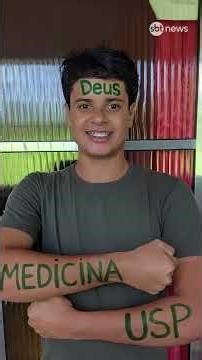 Filho de um pedreiro e de uma empregada doméstica, o estudante baiano Wesley de Jesus Batista emocio