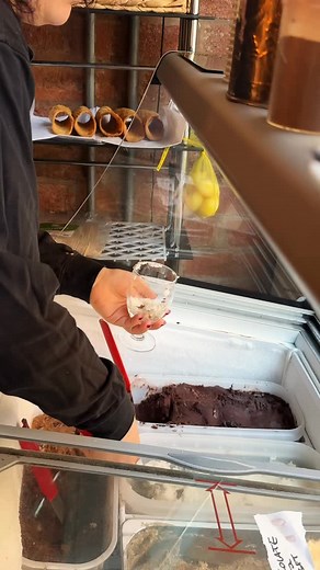 “The typical Sicilian breakfast” 🇮🇹 Granita or granita siciliana is a semi-frozen dessert made with sugar, water, and various flavourings meaning that if you’re vegan or lactose intolerant, you can get in on this morning summer treat. Only available at @sicilianfoodnq 🍨 | Manchester Confidential