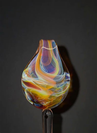 Like and subscribe!🔥#art #artist #handmade #glassblowing #pendant #video