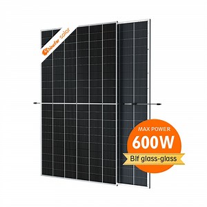 [Hot Item] 600W Bifacial Double Glass Solar Panels Support OEM on Factory Price