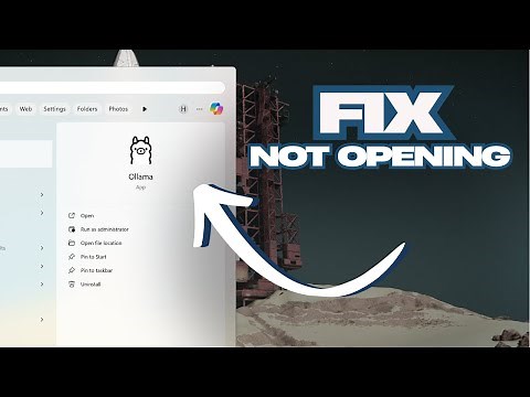[Fixed] ollama not opening/running in windows 10/11