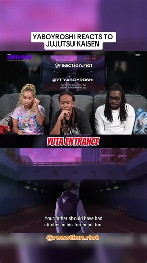 #yuta #jujutsukaisen #anime #animereaction #reaction | yuta