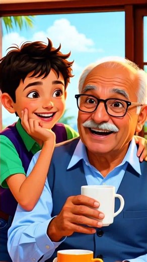 Grandson's cunning hid grandfather Teacher vs Grandfather Comedy#grandfather humor#comedy #viral