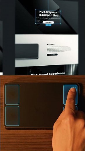 HyperSpace TrackPad Pro - The world’s most advanced #trackpad for #Windows.