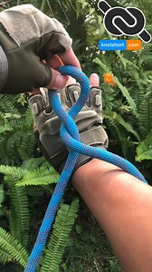 Fast Way to Tie a Butterfly Knot in Hand #knotshort | KNOT SHORT