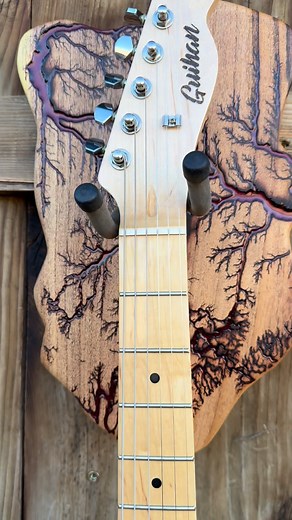 Bruce Springsteen guitar hanger fractal art style. Desert mesquite sealed with cardinal metallic. Thank you Bruce for great music of our generation. #brucespringsteen #springsteen #theboss #guitarplayer #guitarist #frontman #bornintheusa #rocknroll #newjersey #guitarhanger #estreetband #music #rock #asburypark #newjersey #guitarist #telecaster #rockmusic | Garie Chavez
