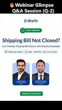 🚨 Shipping Bill Closure Q&A (Part2) 🇮🇳 #shorts
