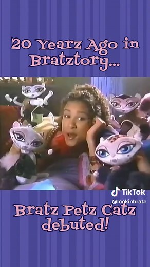 20 yearz ago in Bratztory, the #Bratz Petz Catz were struttin’ the Catz-walk in their debut! The Bratz Petz line would go on to feature Foxz, Dogz, and even Bunnyz before being rebranded to fit the Babyz icon pets in 2006. The Petz line has been mostly inactive since the 2000s, but Catz Kendall was recently referenced on Alwayz Bratz Yasmin’s cell phone accessory. 🐾 #LookinBratz #BratzAesthetic #BratzFashion #BratzMakeup #BratzChallenge