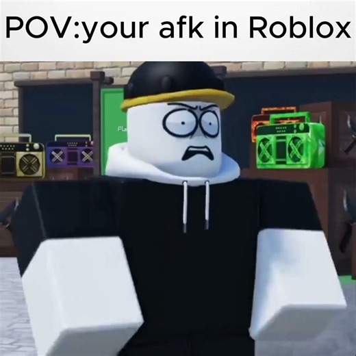 POV Your AFK In Roblox 😂 #roblox #robloxgames #robloxfyp #shorts #fyp #games #funny