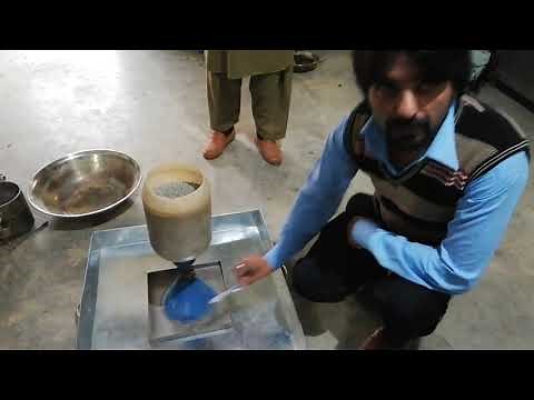 ASTM D-1556 Cone Calibration of sand or (Cone Weight)