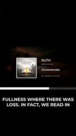Ruth's Faithfulness and Jesus' Lineage #prophecy #dailybible #scripture