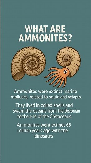 Discover Ammonites: Anatomy of a Fossil Icon #Palaeontology #Earthscience