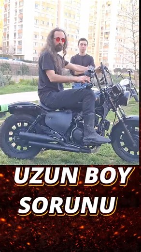 1,93 Boy ve Custom Kuba Superlight 200 #chopper #chopperstyle #cruisermotorcycle #motosiklet