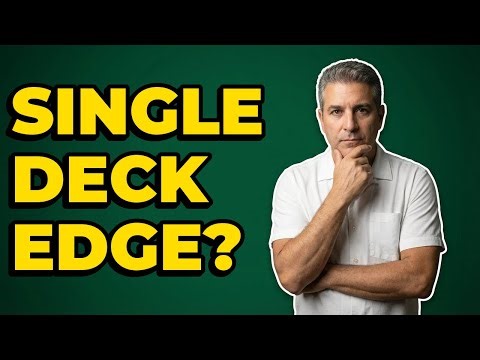 Does A Single Deck Raise The Counting Advantage?