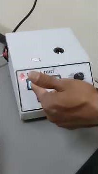 Digital Colorimeter operation Automatic model @ Sree Sankara College Kaladi