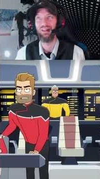 Reacting to #startrek lower decks arriving at #ds9 - outstanding #Trek moments