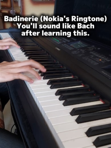 Badinerie (Nokia's Ringtone) #badinerie #nokia #ringtone #bach #piano #tutorial #pianotutorial #foryou #ringtones #pianocover