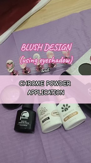 Sharing my way of applying chrome powder and how I do blush design without airbrush (only eyeshadow)#chromenails #chromepowder #blushdesigns #blushnailtutorial #chrometutorial #nailtechbeginner #beginnernailtech #nailart #nailtutorial #bornprettyofficial #eyeshadownails #fyp