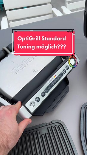 Optigrill Standard tunen: Grillplatten testen