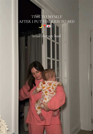 night vlog but cut short by the reality of a 12 month old who prefers to co-sleep😅 but sharing my mini shopping haul from today🫶🏼 #nightroutine #nightvlog #needlepoint #toddlermom #momlife