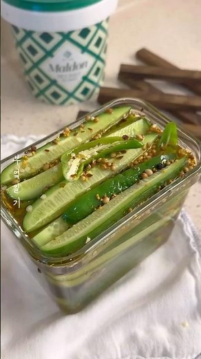 미니오이로 만드는 피클 🥒