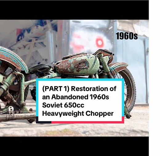 Restoration of a 1960s Soviet 650cc Chopper - Part 2