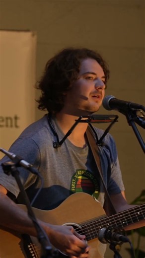 Samuel Charles is a master songwriter and demonstrated his chops at the first Great Wide Open Mic!
