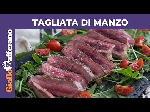 SLICED BEEF WITH Arugula AND CHERRY TOMATOES