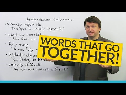 Words that belong together: Adverb-Adjective Collocations in English