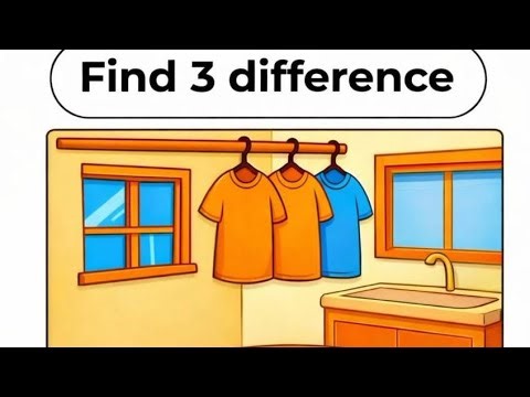 🧠 Find #3 different | 99% Fail This Puzzle