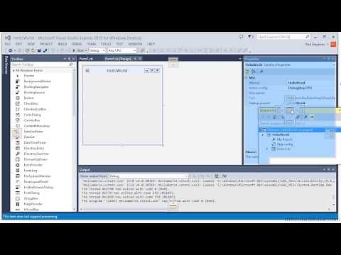 Visual Basic .NET Tutorial | IDE Tour