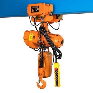 [Hot Item] 2 Ton Capacity Light Crane Systems Electric Trolley Type Chain Hoist