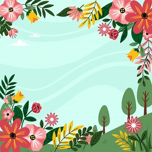 Floral Spring Background | Free Stock Video Footage