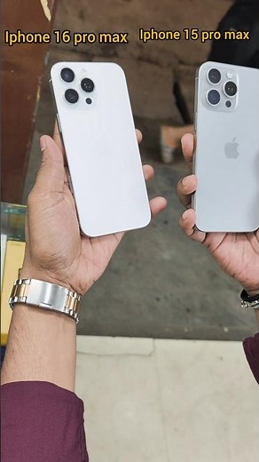 🔥 iPhone 16 Pro Max vs iPhone 15 Pro Max | Kaun Pehle ON Hota Hai? ⚡ Boot Speed Test | #shorts