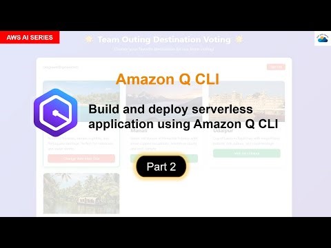 Power of Amazon Q CLI (Part 2) - Build & deploy AWS serverless application