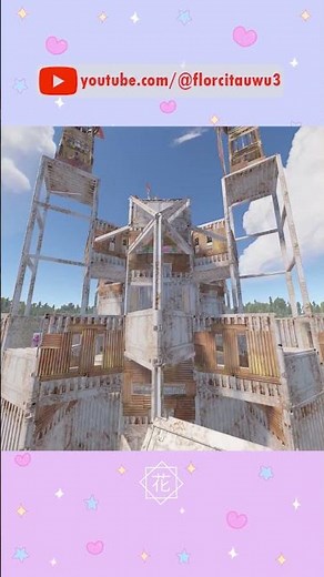NEW ALONEINTOKYO RUST BASE WITH TURRET PODS | Solo #rust #rustbase #rustbasedesign