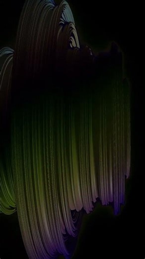 3D Mandelbrot Type 3: Quaternion Mandelbrot — Bubblegum Fractal #shorts