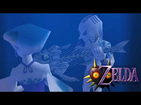 Legend of Zelda Majora's Mask: Zora Mask
