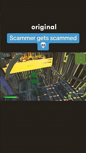 Original video of and scammer get scammed buddy exposed pt.2!!! #fortnitememes
