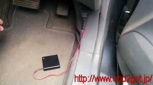 故障診断機RB1オデッセイOBD2メモリーバックアップ装置を使いバッテリー交換