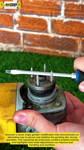 The Smartest Angle Grinder Hack You'll Wish You Knew Sooner!