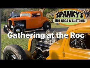 Gathering at the Roc hot rod show best event of the year Full coverage #hotrod #roadster #carshow