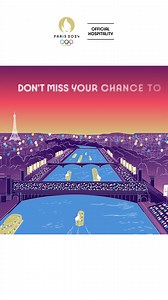 Once-in-a-lifetime views of the Opening Ceremony #Paris2024, for you and your guests with our exclusive hospitality experiences. | Olympics