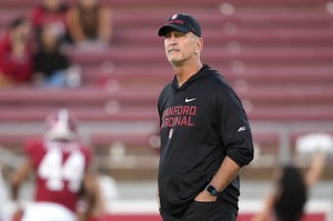 Frank Reich looks ahead to Stanford’s road game at Virginia