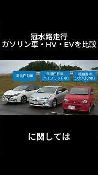 What Happens When You Drive Through 2 Feet of Water? JAF Compares Gas, Hybrid, and EV Cars #China...