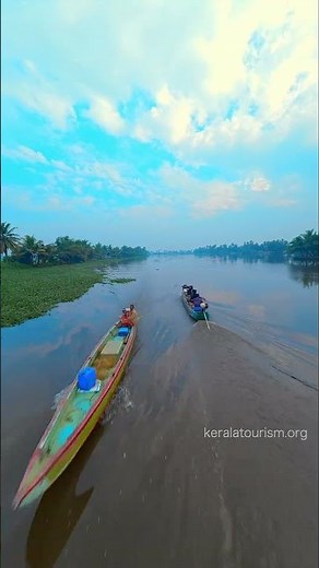 Karumathra, Alappuzha | Kerala's Beautiful Paddy Fields and Backwaters Under Open Skies