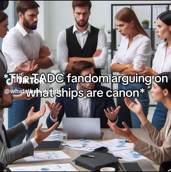 Exploring Canon Ships in TADC Fandom