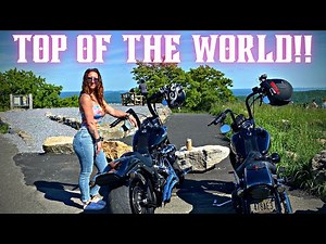 Low and Loud Harley Night Trains Take You On a Scenic Ride To The Top Of The World!