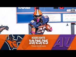 Utica at Alfred University | Football Highlights - 10/25/25