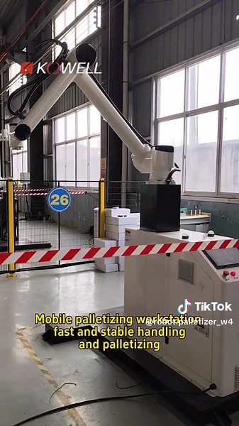 Estación de trabajo de paletización móvil